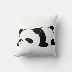 Niedlich Sleepy Panda Design Kissen