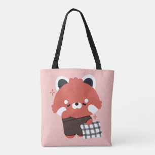 Niedlich Sleepy Red Panda Tasche