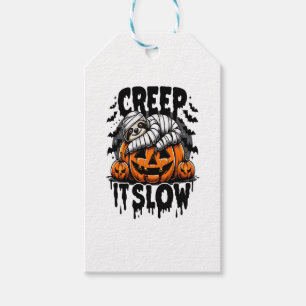 Niedlich Sloth Happy Halloween Geschenkanhänger