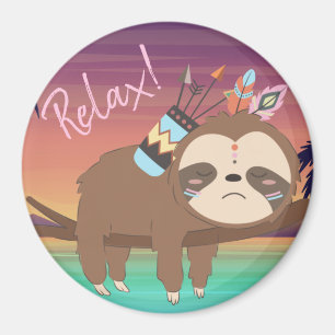 Niedlich Sloth Magnet