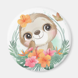 Niedlich Sloth Magnet