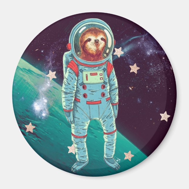 Niedlich Sloth Magnet (Vorne)