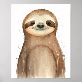 Niedlich Sloth Poster