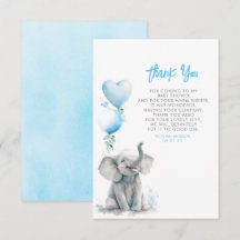 Niedlich Small Klein Baby Elephant Vielen Dank