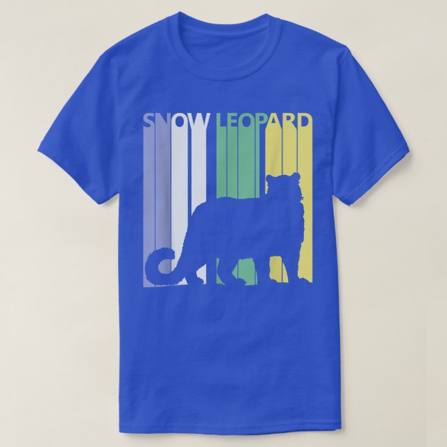 Niedlich Snow Leopard T-Shirt (Design vorne)