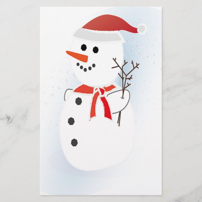 Niedlich Snowman (Vorderseite)