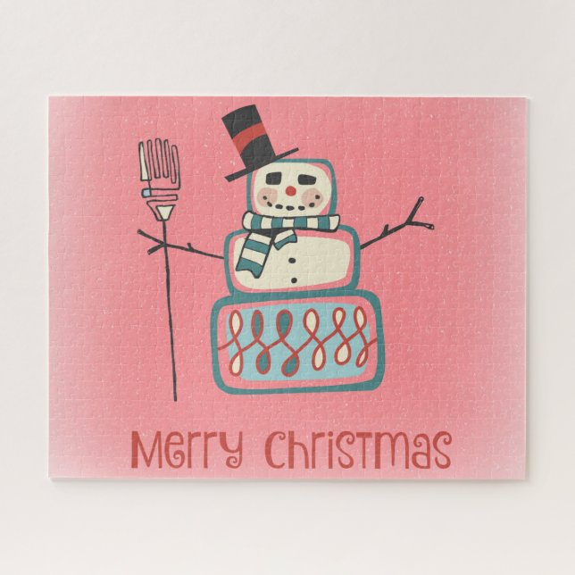 Niedlich Snowman (Horizontal)