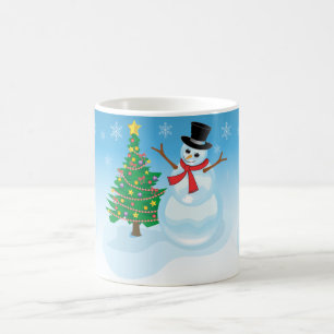 Niedlich Snowman Kaffeetasse