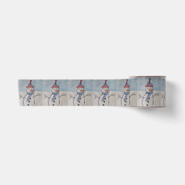 Niedlich Snowman Satinband