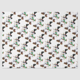 Niedlich Snowman Seidenpapier