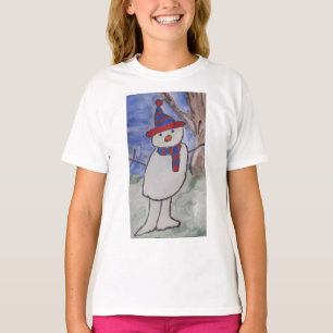 Niedlich Snowman T-Shirt
