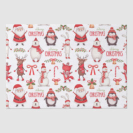 Niedlich Snowman Tissue Paper Seidenpapier