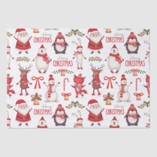 Niedlich Snowman Tissue Paper Seidenpapier