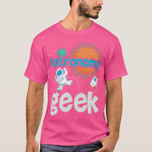 Niedlich Space Astronaut Cartoon Astronomie Geek G T-Shirt