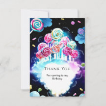 Niedlich Sparkling Candyland Geburtstag