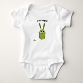 Niedlich & Spaß für Natur- und Joyfreunde - grünes Baby Strampler
