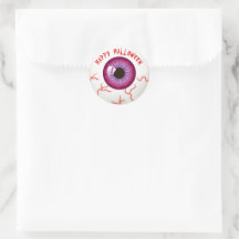 Niedlich Spaß Spooky Bloodshot Eyeball Happy Hallo