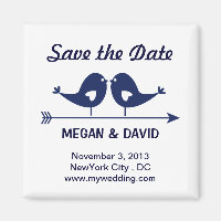 Niedlich speichern Sie das Datum Magnete