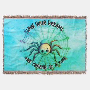 Niedlich Spider Inspiration Zitat Monogram auf grü Decke