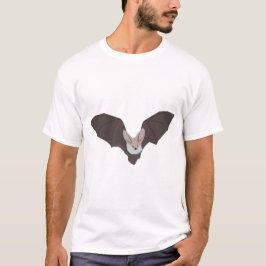 Niedlich Spooky Bat Illustration T-Shirt