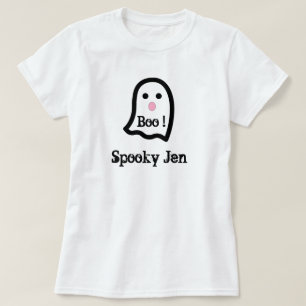 Niedlich Spooky Ghost Boo T - Shirt