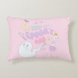 Niedlich Spooky Ghost & Gang Pastell Halloween Dekokissen