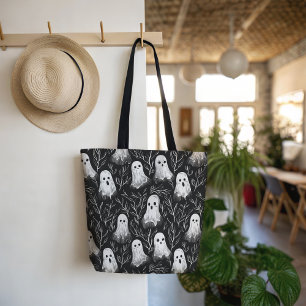 Niedlich Spooky Ghost Halloween Muster Tasche