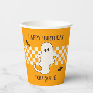 Niedlich Spooky Ghost Halloween Teen Geburtstag Pappbecher