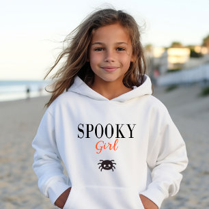 Niedlich Spooky Girl Family Halloween Spider Hoodie