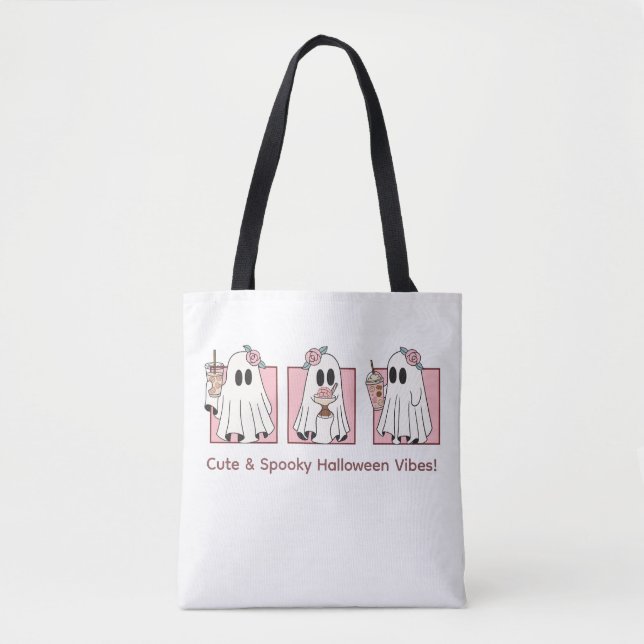 Niedlich & Spooky Halloween Jumbo Tasche - Kawaii (Vorderseite)