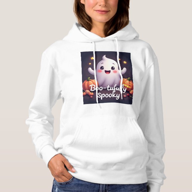 Niedlich Spooky Hoodie (Vorderseite)