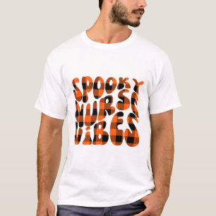 Niedlich Spooky Nurse Halloween T-Shirt