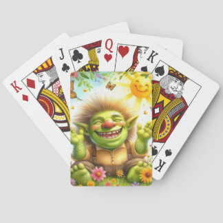Niedlich Spring Goblin Spielkarten