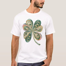 Niedlich St Patricks Vierblättriges Kleeblatt Wate T-Shirt