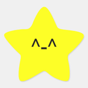 Niedlich-Star-Aufkleber Stern-Aufkleber