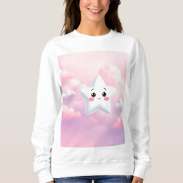 Niedlich Star Lavender Pink Sky Sweatshirt