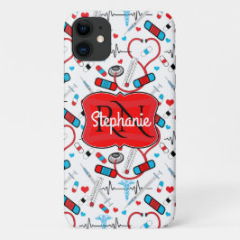 Niedlich Stethoscope Nurse | Doctor EKG Mustername title_seo2