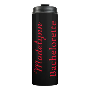 Niedlich Stilvoll Personalisierte Bridesmaid Thermosbecher