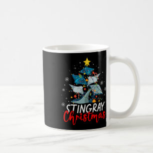 Niedlich Stingray Christmas Tree Pajama Matching C Kaffeetasse