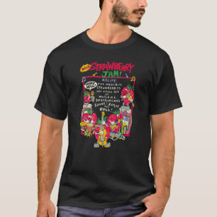 Niedlich Strawberry Jaw Ästhetische Strawberry T-Shirt