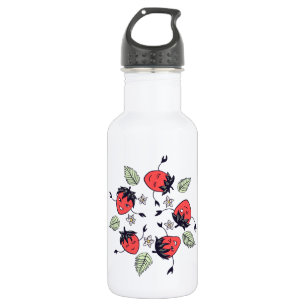 Niedlich Strawberry Kawaii Frucht Edelstahlflasche