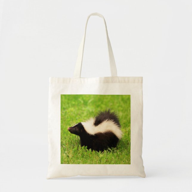 Niedlich Striped Skunk Tragetasche (Vorne)
