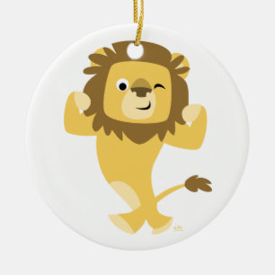 Niedlich Strong Cartoon Lion Ornament