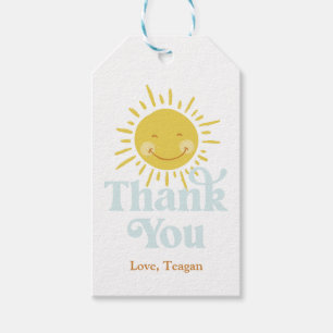 Niedlich Sun Vielen Dank Geschenkanhänger