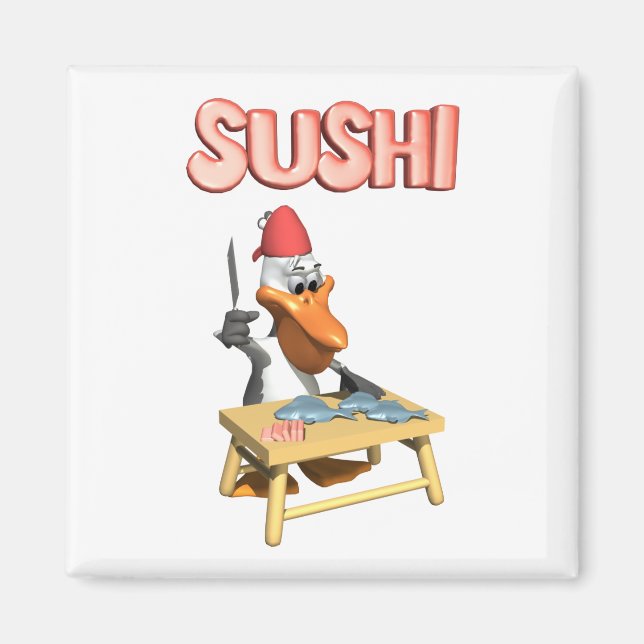 Niedlich Sushi Magnet 2 - Großartige Geschenkidee (Vorne)