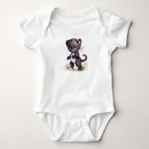 Niedlich Sweet Baby Kitty Cat oder Black Panther Strampler
