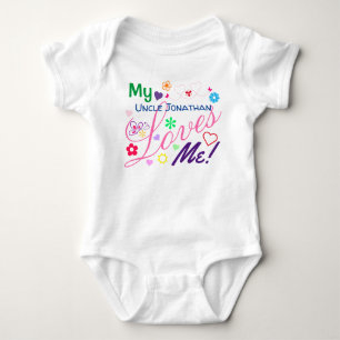 Niedlich Sweet Colorful Girly My Oncle Lieben Baby Strampler