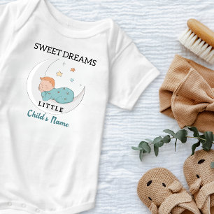 Niedlich Sweet Dreams Little Baby Boy Custom Strampler