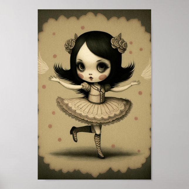 Niedlich Sweet Little Flapper Girl Poster (Vorne)