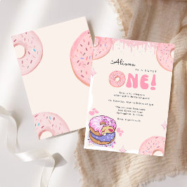 Niedlich Sweet One Aquarell macht 1. Geburtstag Einladung